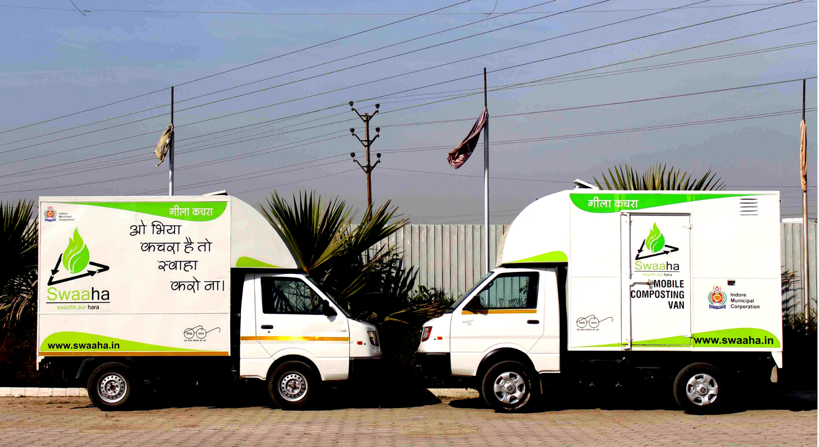 SMART MOBILE WASTE PROCESSING VAN
